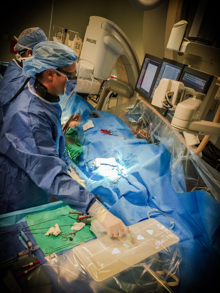 TIPSO Beam in Operating Room